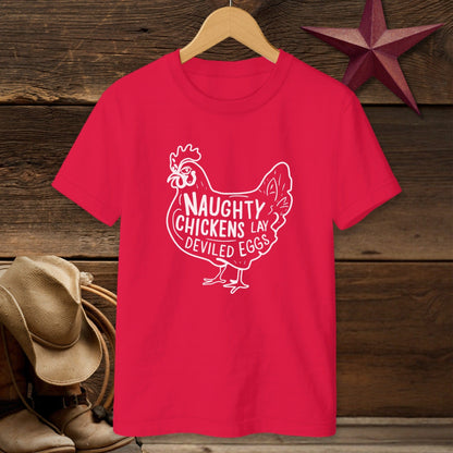 Naughty Chickens T-shirt (Youth)