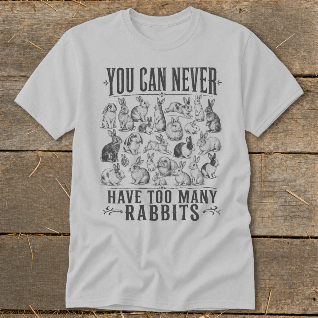 Never Too Many Rabbits Classic Tee