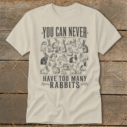 Never Too Many Rabbits Classic Tee