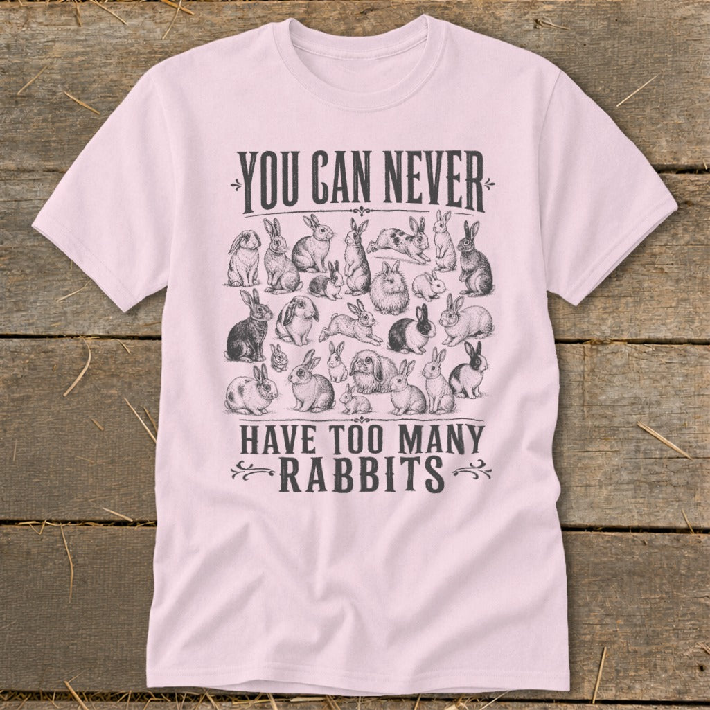 Never Too Many Rabbits Classic Tee