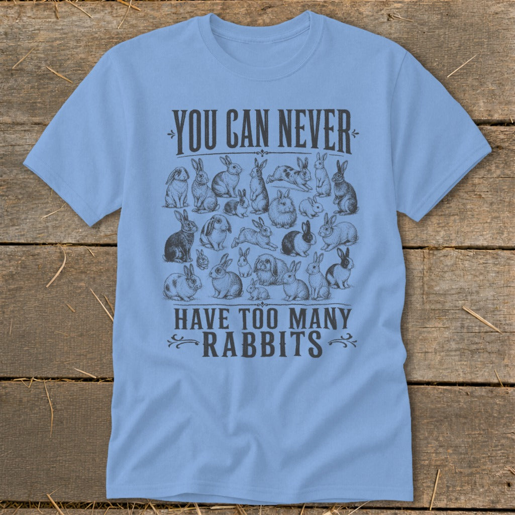 Never Too Many Rabbits Classic Tee