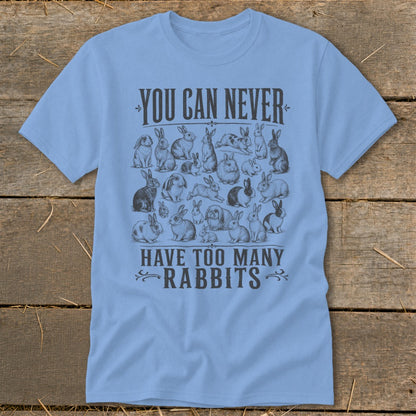 Never Too Many Rabbits Classic Tee