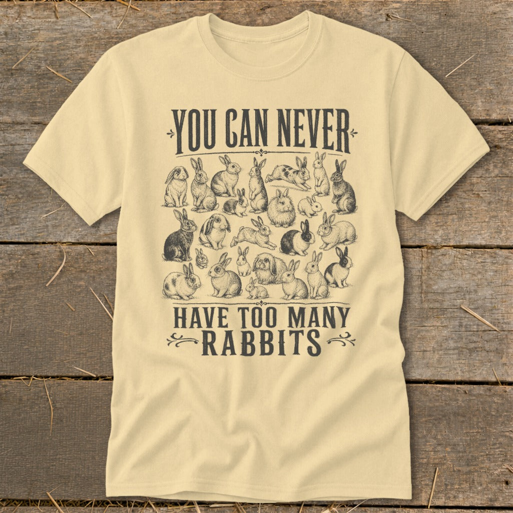 Never Too Many Rabbits Classic Tee