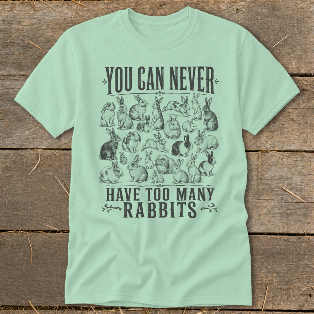 Never Too Many Rabbits Classic Tee