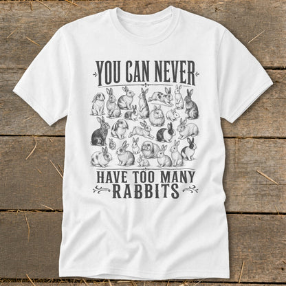 Never Too Many Rabbits Classic Tee