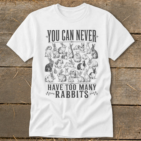 Never Too Many Rabbits Classic Tee