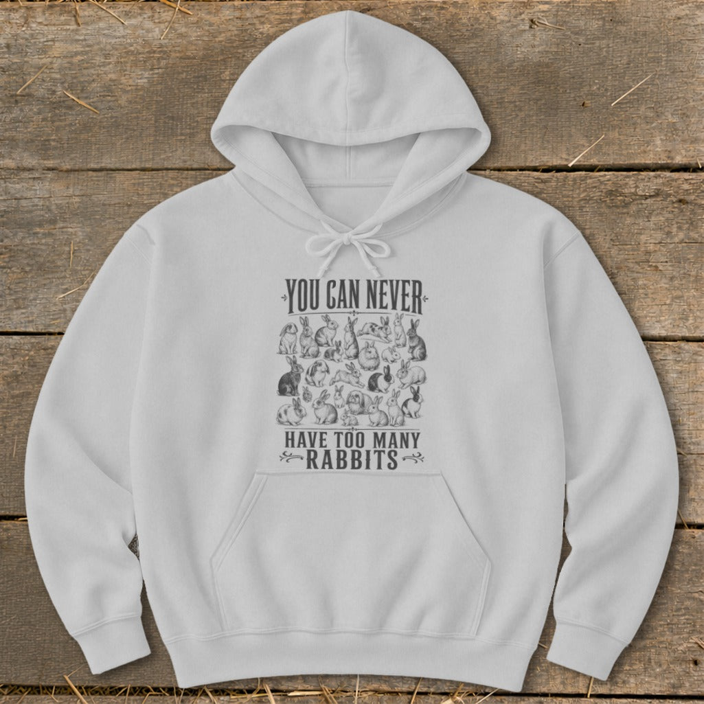 Never Too Many Rabbits Hoodie