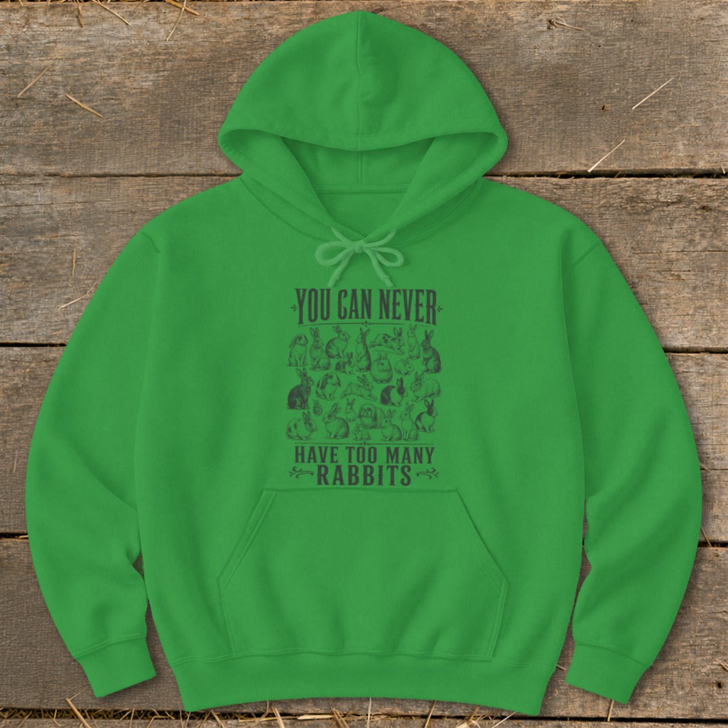 Never Too Many Rabbits Hoodie