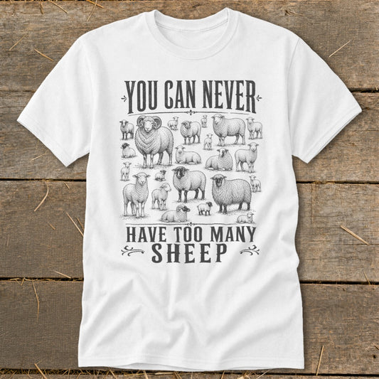 Never Too Many Sheep Classic Tee