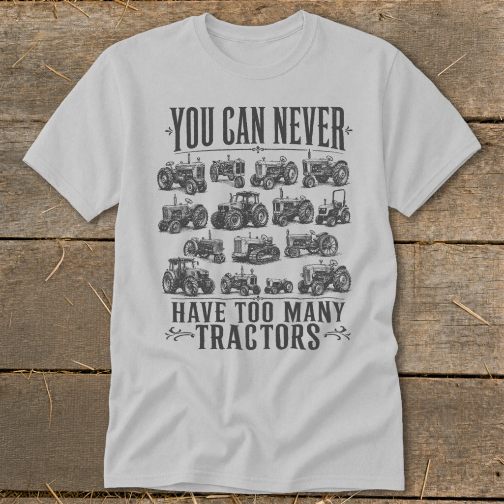 Never Too Many Tractors Classic Tee