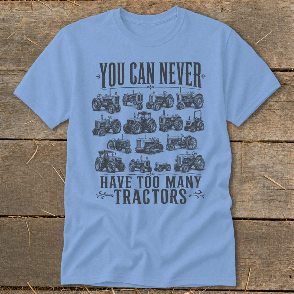 Never Too Many Tractors Classic Tee