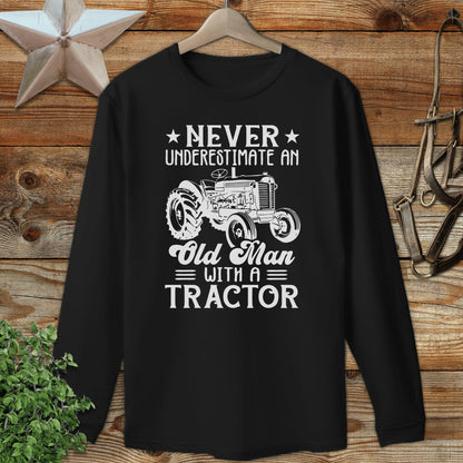 Never Underestimate Long Sleeve Tee