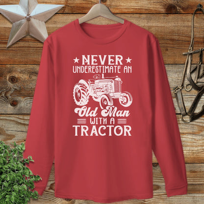 Never Underestimate Long Sleeve Tee