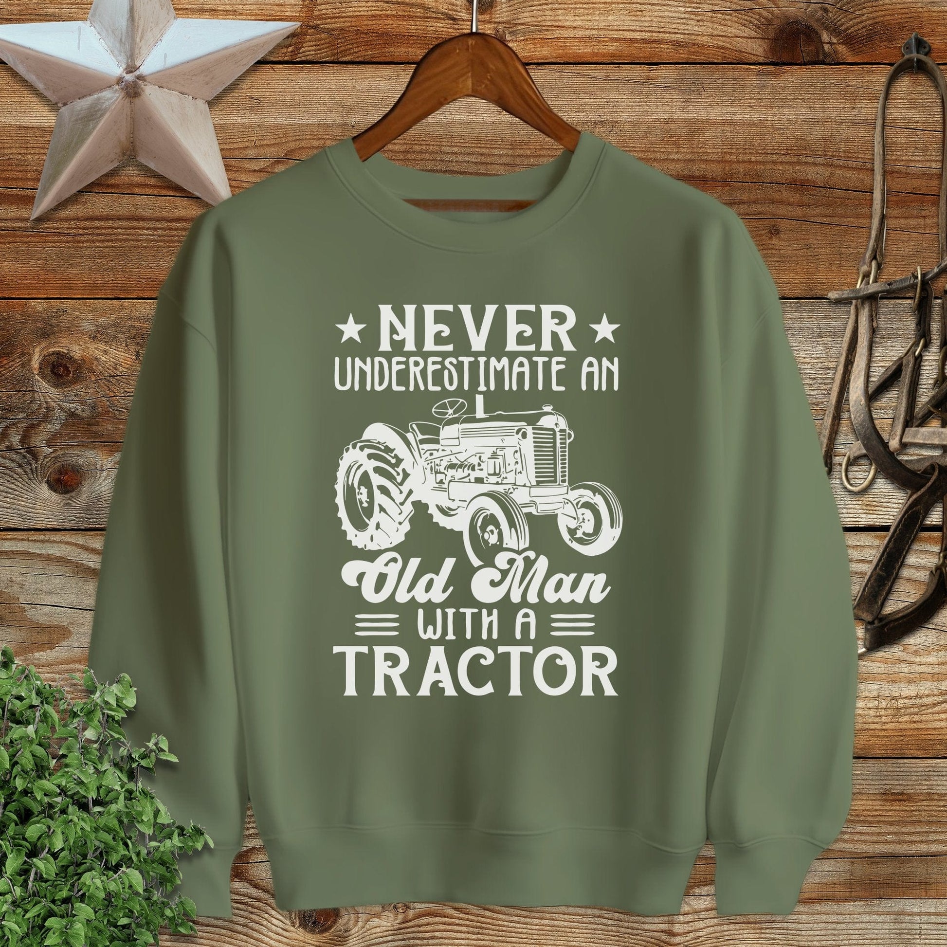 Never Underestimate Sweatshirt