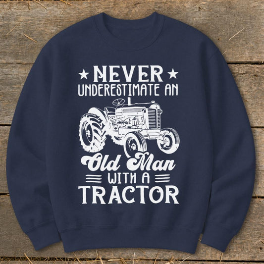Never Underestimate Sweatshirt - Navy