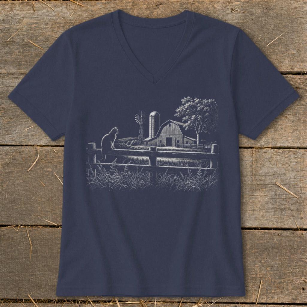 Night at the Farm V-neck