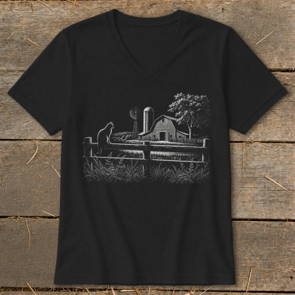 Night at the Farm V-neck