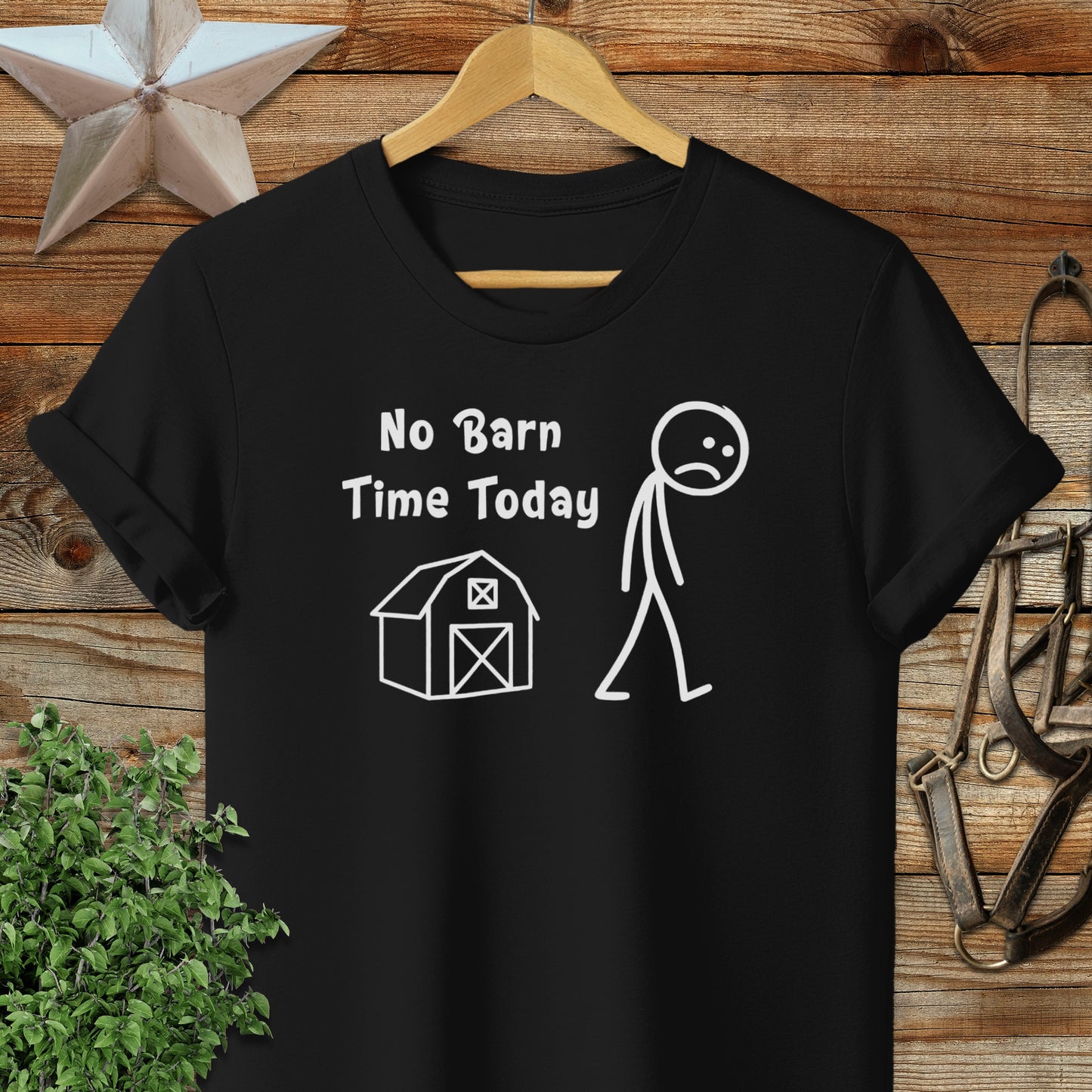 No Barn Time Today Softstyle Tee