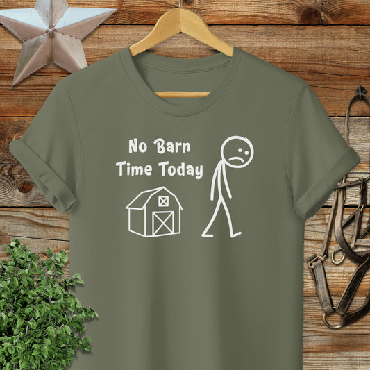 No Barn Time Today Softstyle Tee