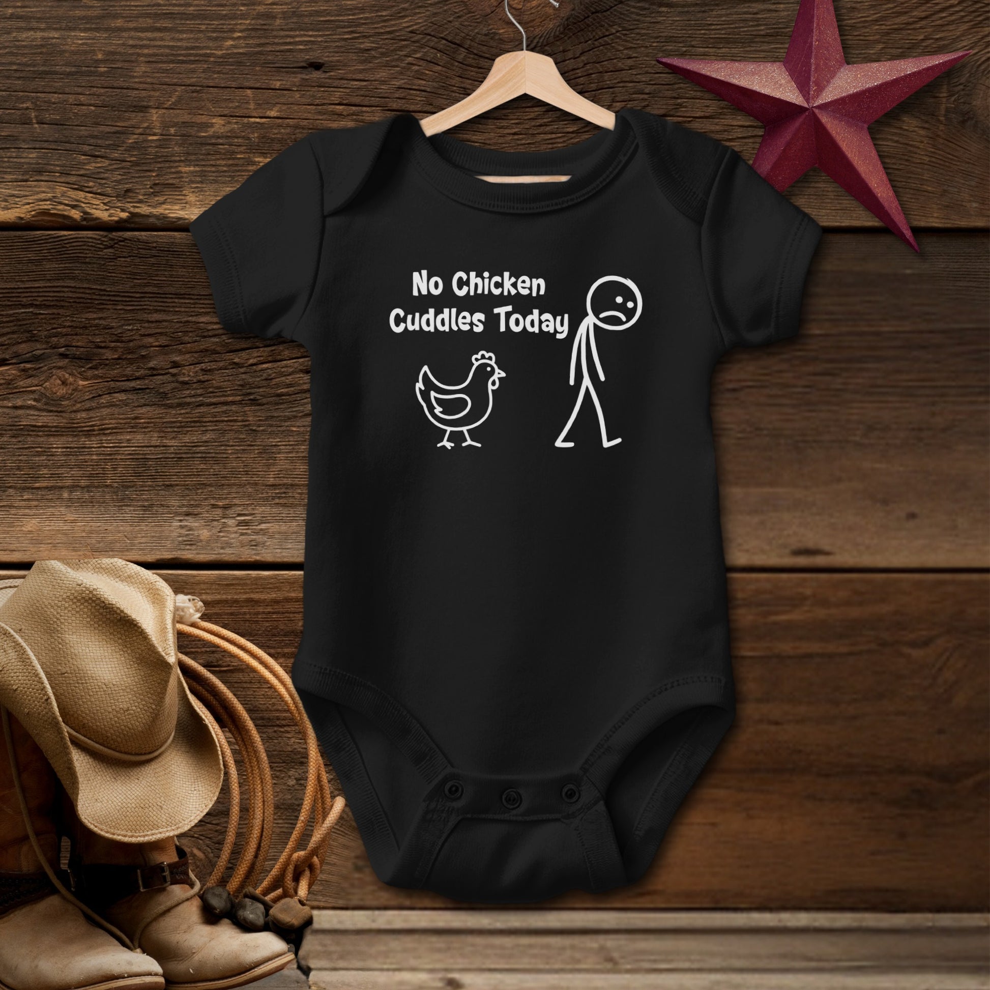 No Chicken Cuddles Today Bodysuit (Baby)