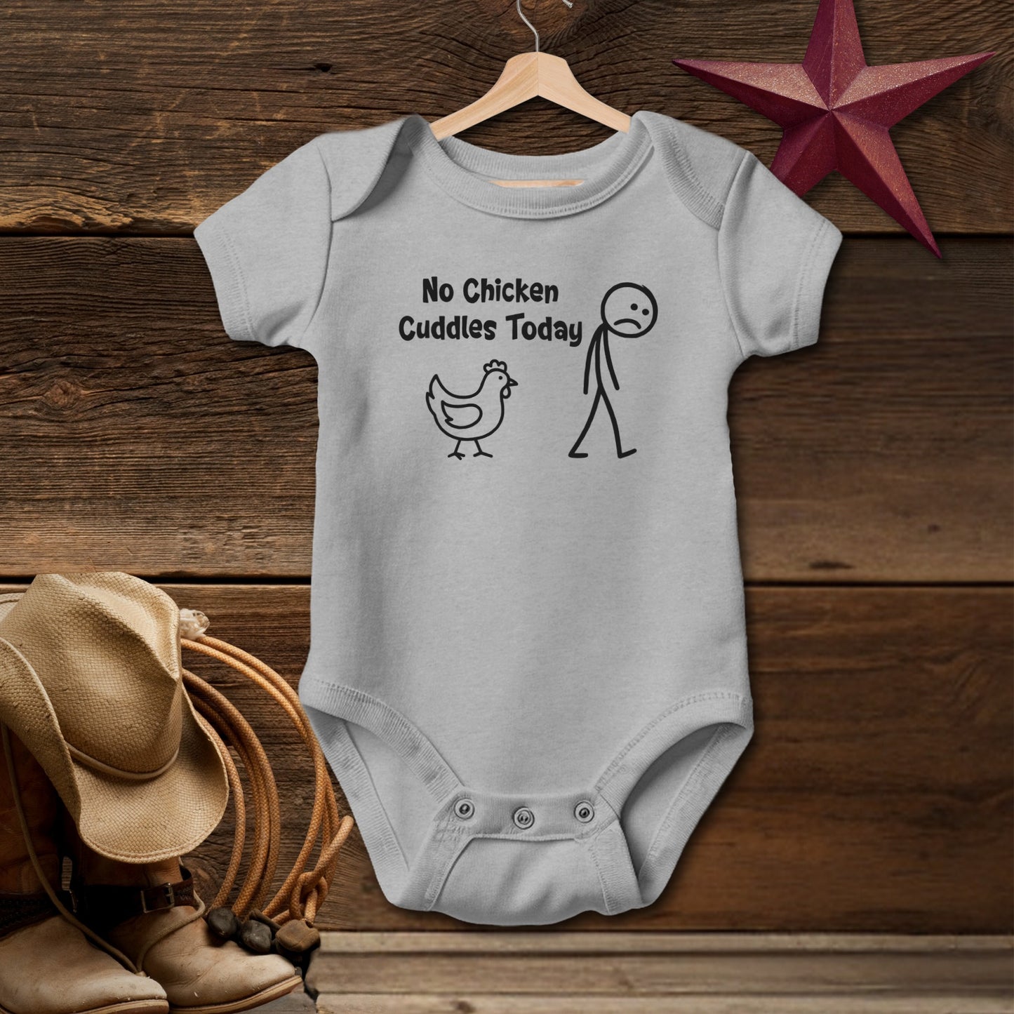 No Chicken Cuddles Today Bodysuit (Baby)