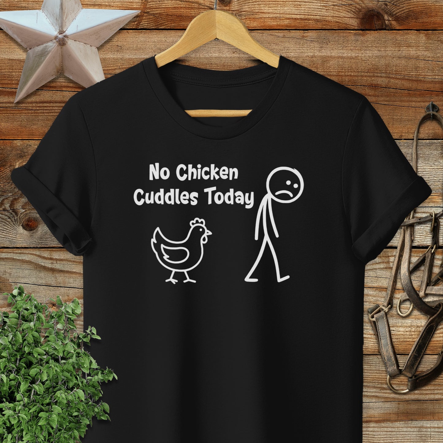 No Chicken Cuddles Today Softstyle Tee