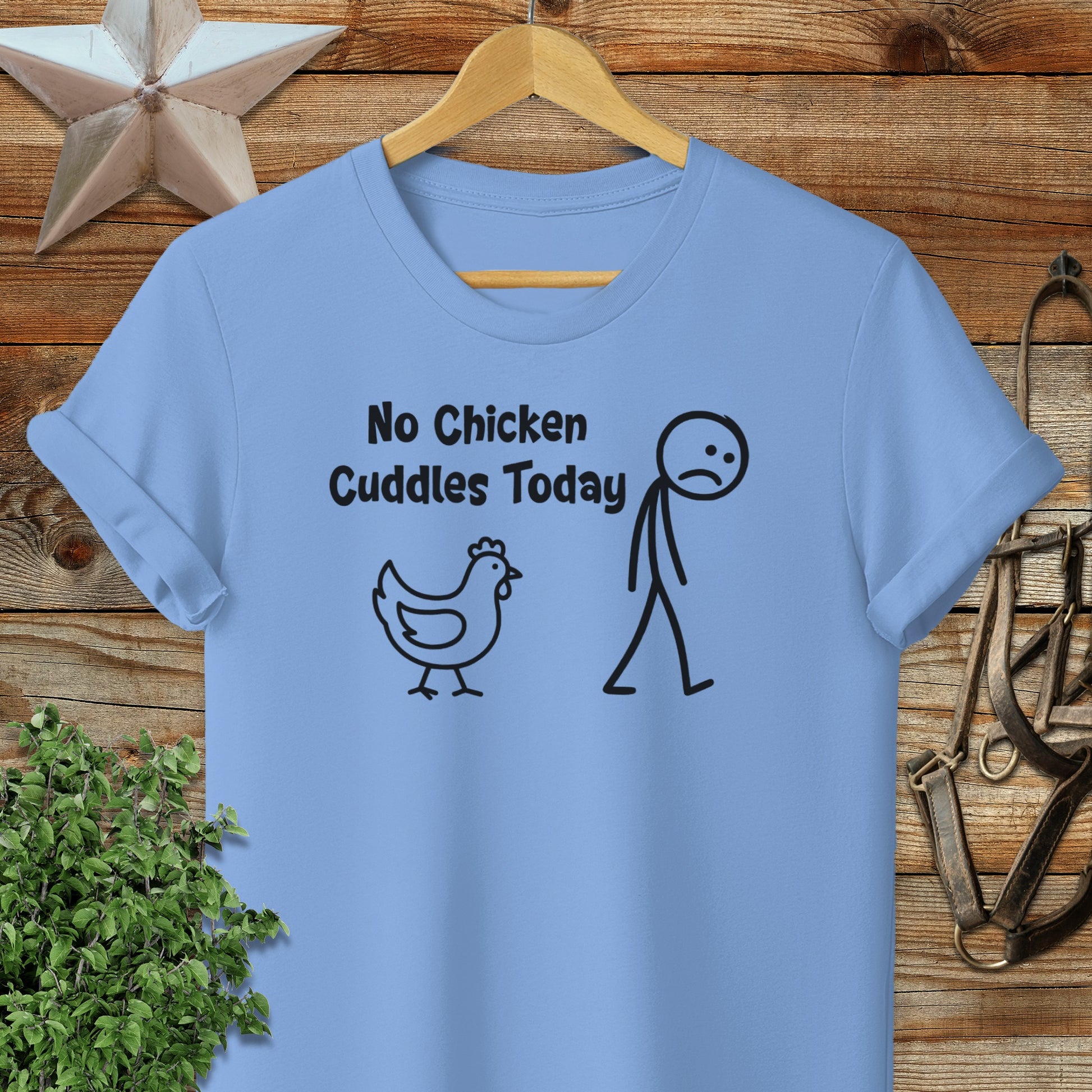 No Chicken Cuddles Today Softstyle Tee
