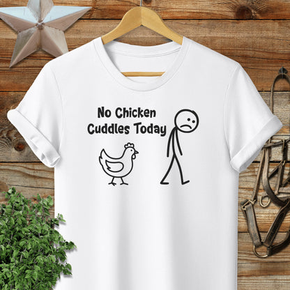 No Chicken Cuddles Today Softstyle Tee