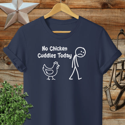 No Chicken Cuddles Today Softstyle Tee