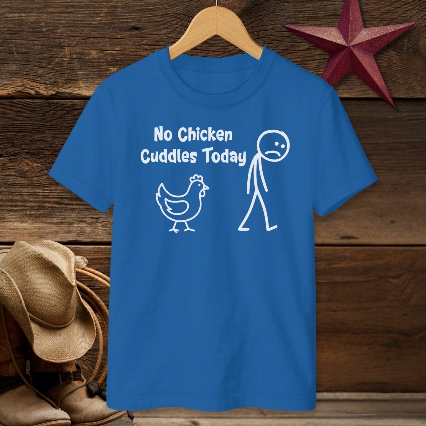 No Chicken Cuddles Today T-shirt (Youth)