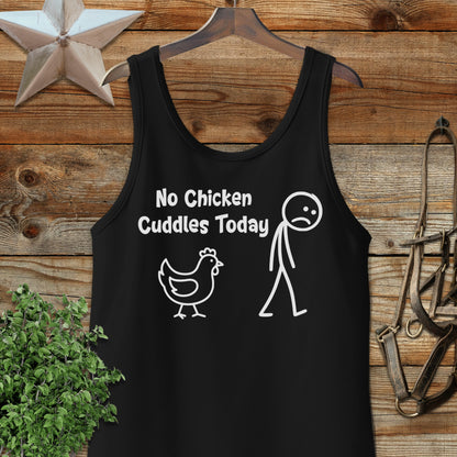 No Chicken Cuddles Today Tank Top