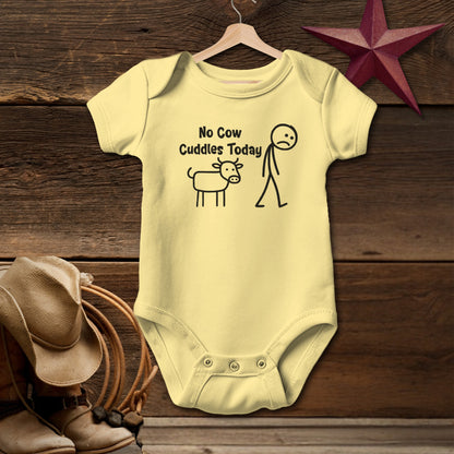 No Cow Cuddles Today Bodysuit (Baby)