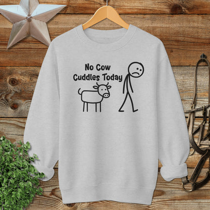 No Cow Cuddles Today Sweatshirt
