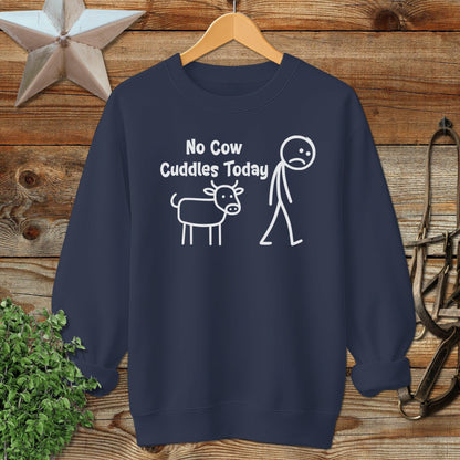 No Cow Cuddles Today Sweatshirt