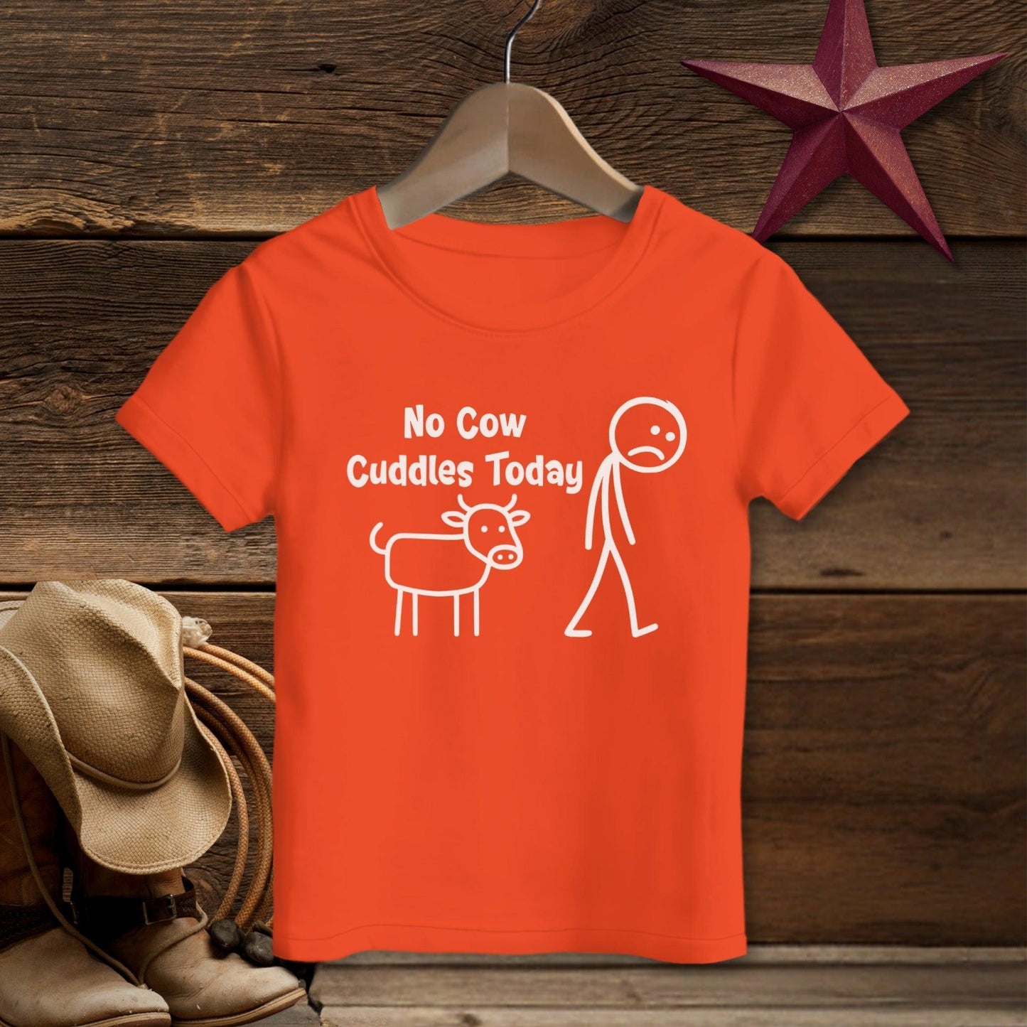 No Cow Cuddles Today T-shirt (Toddler)