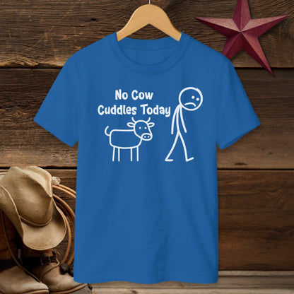 No Cow Cuddles Today T-shirt (Youth)
