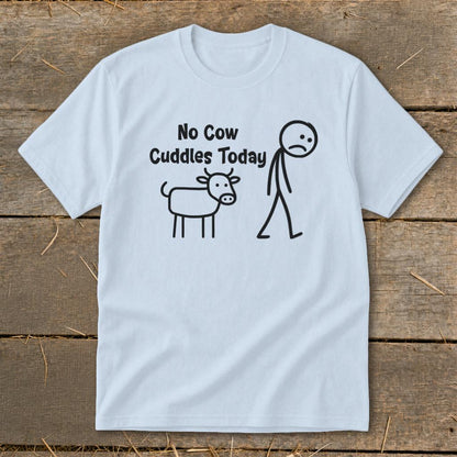 No Cow Cuddles Today Youth Tee