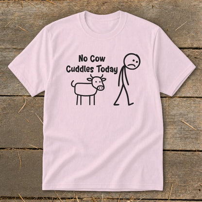 No Cow Cuddles Today Youth Tee