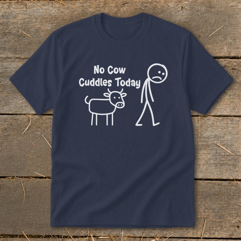 No Cow Cuddles Today Youth Tee