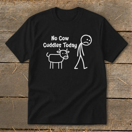 No Cow Cuddles Today Youth Tee