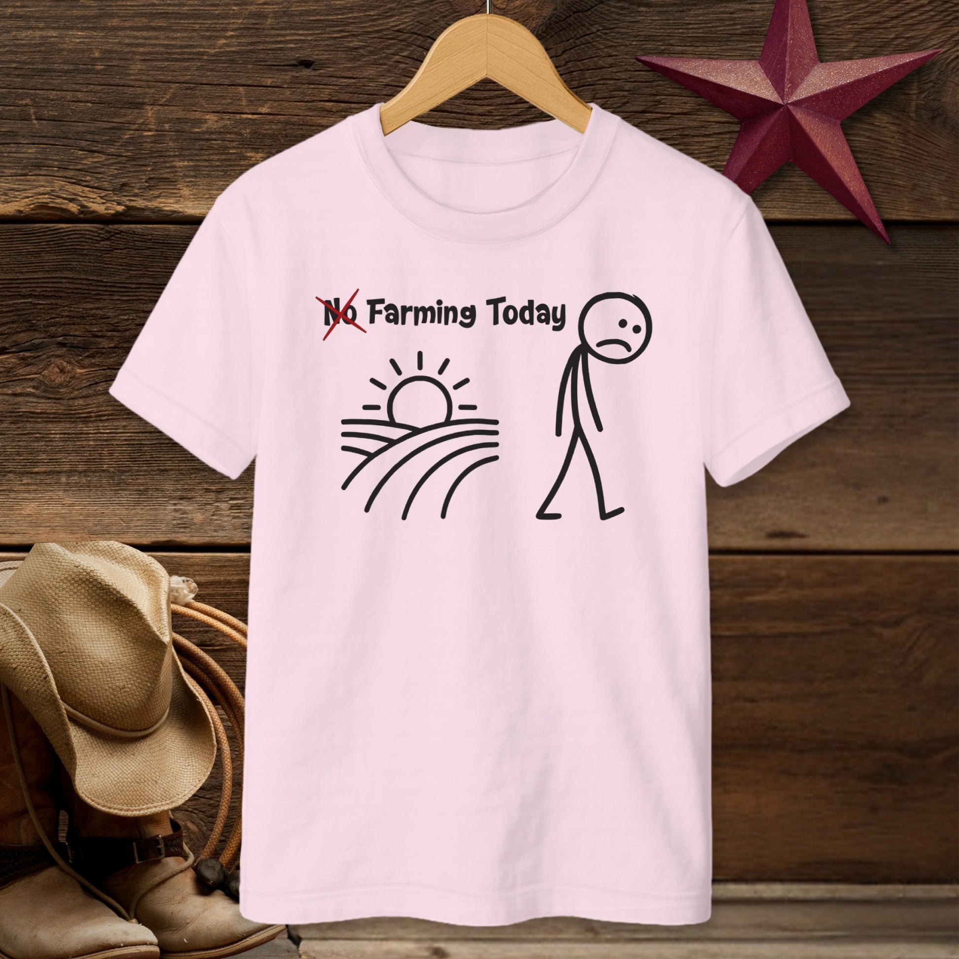 No Farming Today T-Shirt (Youth)