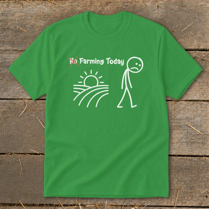 No Farming Today Youth Tee
