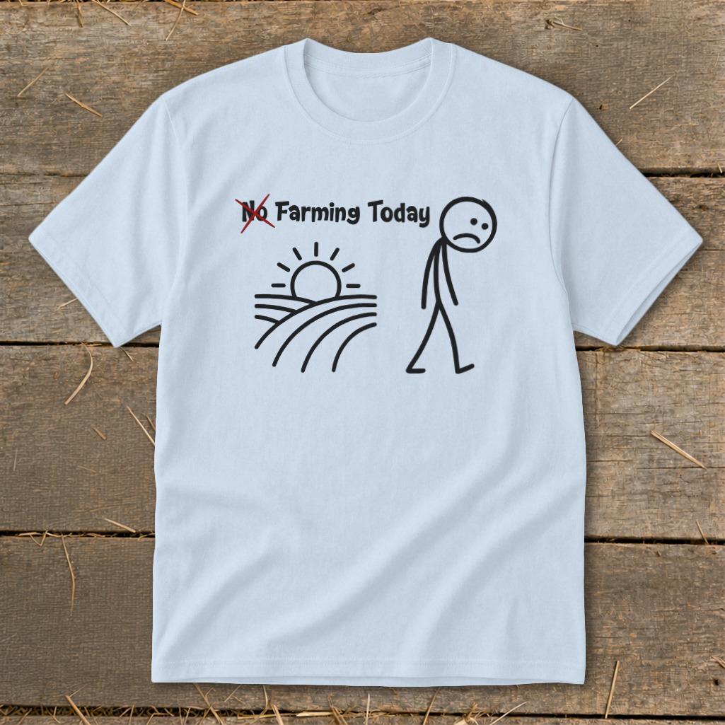 No Farming Today Youth Tee