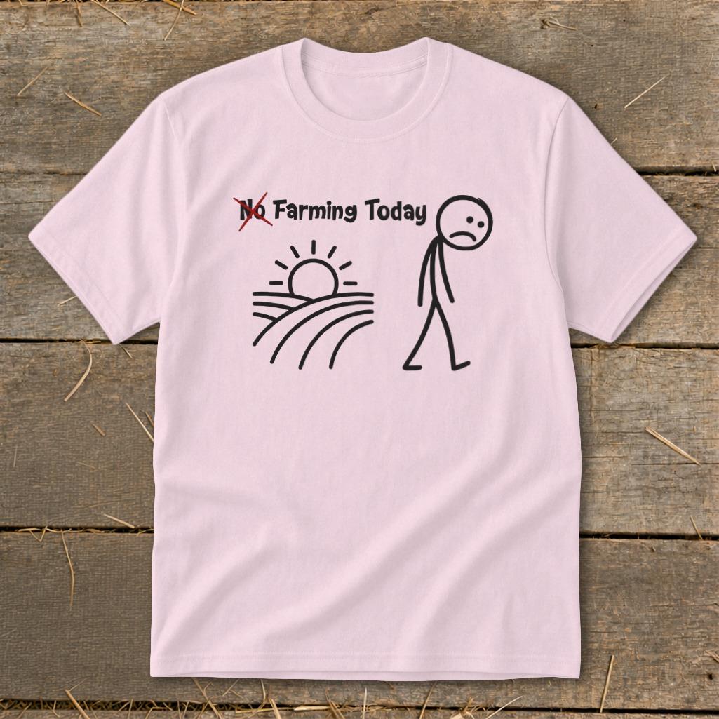 No Farming Today Youth Tee