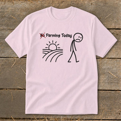 No Farming Today Youth Tee