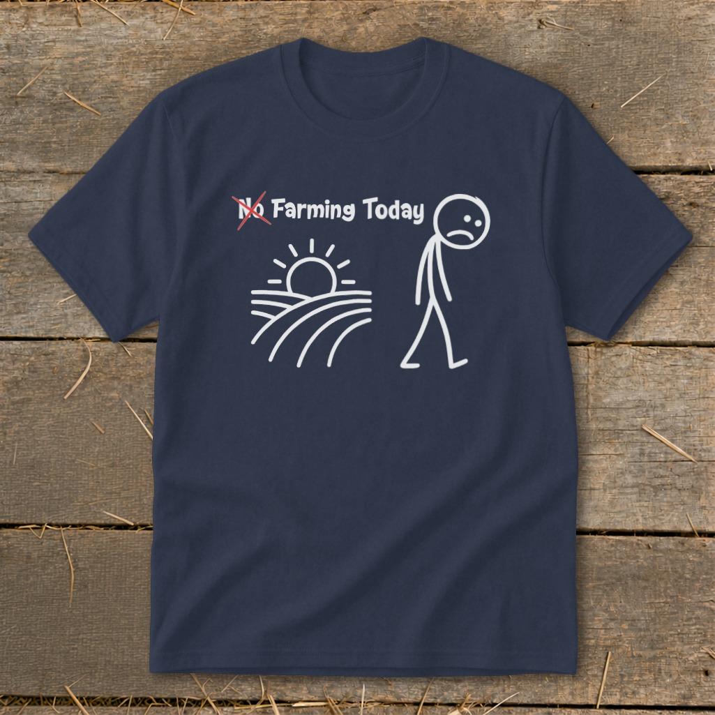 No Farming Today Youth Tee