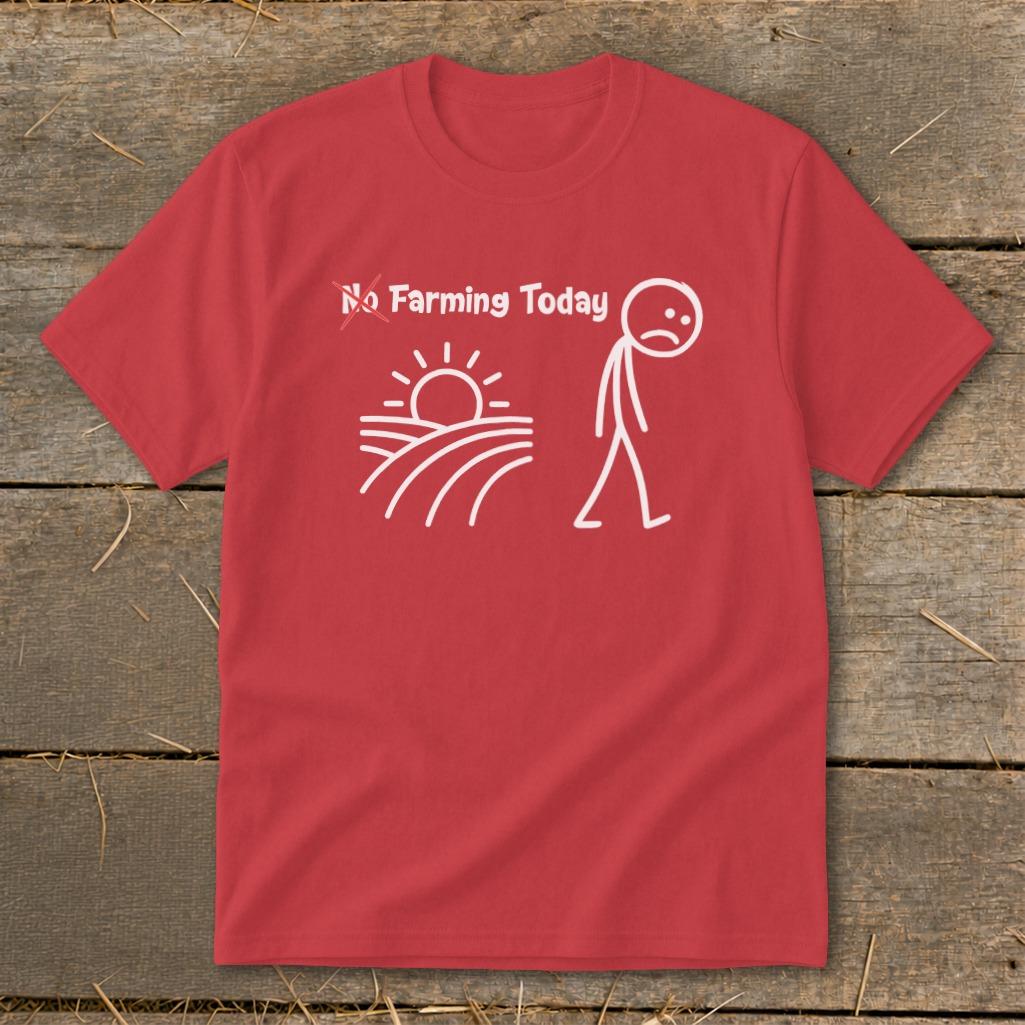 No Farming Today Youth Tee