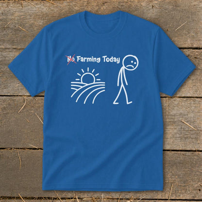 No Farming Today Youth Tee