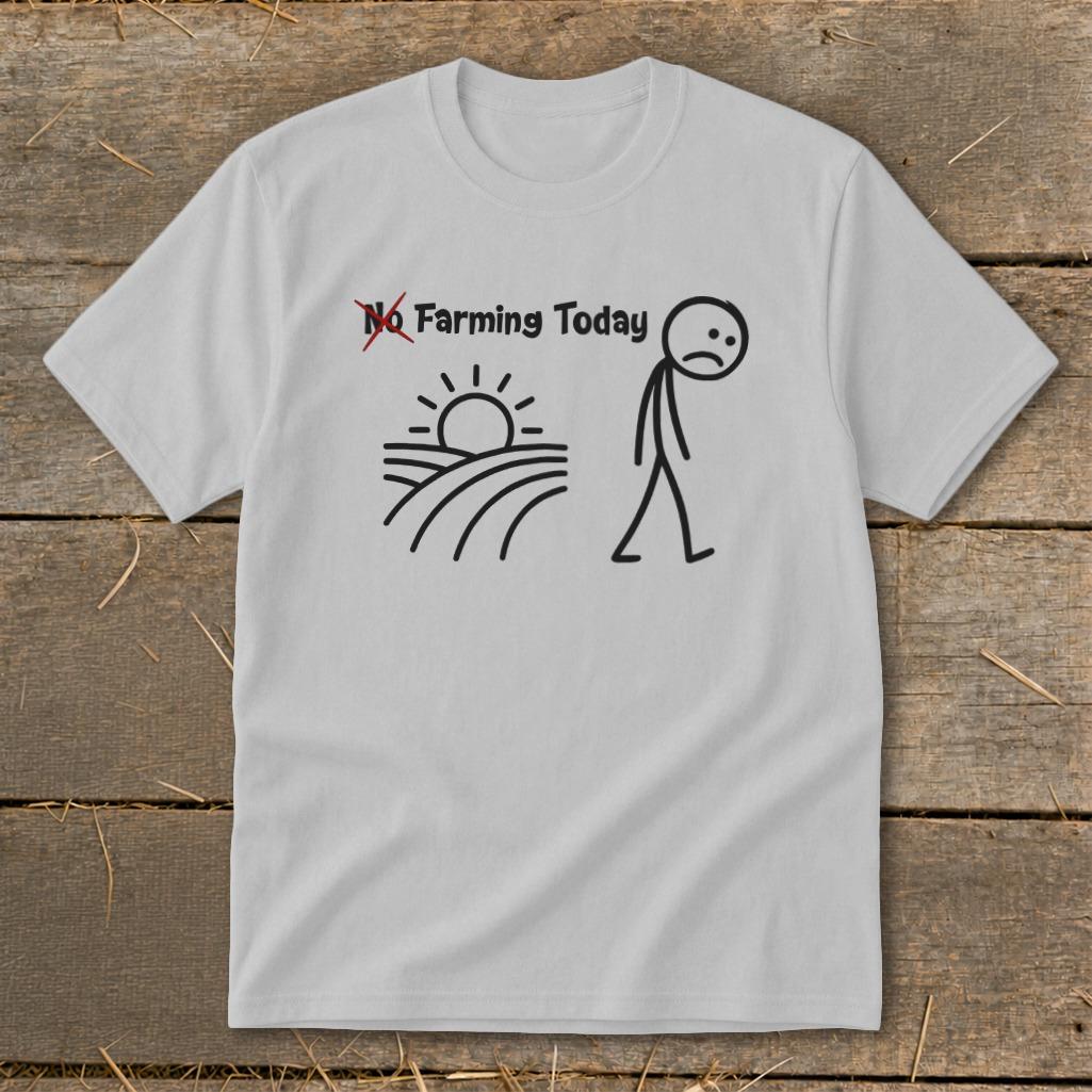 No Farming Today Youth Tee