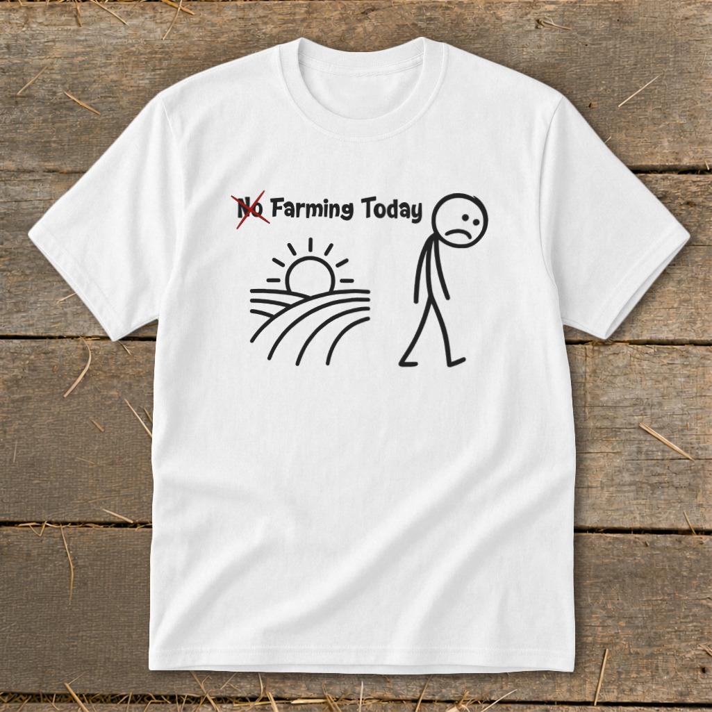 No Farming Today Youth Tee